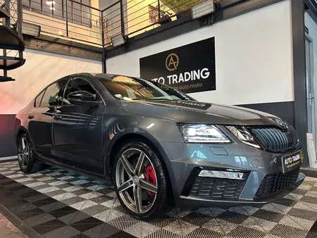 SKODA OCTAVIA 2.0 TSI 245 ch DSG7 RS, MODE RS, 1ERE MAIN, COCKPIT, LED INT, SIEGES RS, SUIVI COMPLET, GARANTIE 12