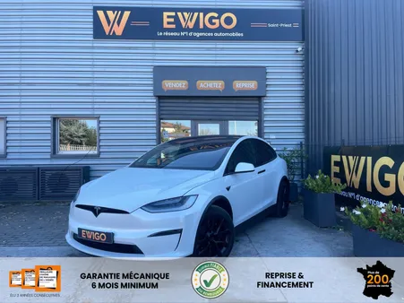 Tesla model-x 100d 685ch / paladium / 7 places