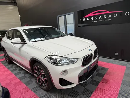 BMW X2 F39 xDrive 18d 150 CV BVA8 M Sport X + CAMÉRA + GPS + HAYON ÉLECTRIQUE + FULL LED