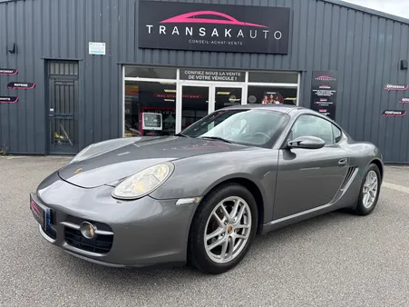 PORSCHE CAYMAN 2.7 245cv -gris Kerguelen - GPS - Boite mécanique - entretien à jour février 2026 - Parfait état