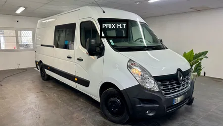 Renault Master 2.3 dci 145 ch L3h2 7 PL ATTELAGE clim regulateur radar garantie 12 mois reprise possible