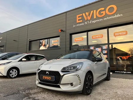 Ds automobiles ds 3 cabrio 1.2 puretech 110 ch eat6 sport chic - courroie neuve - caméra de recul
