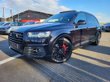 Audi sq7 4.0 v8 tdi 435ch clean diesel quattro tiptronic 7 places / malus ok / to attelage matrix bose
