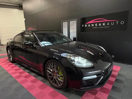 PORSCHE PANAMERA Turbo S V8 4.0 680 CV PDK Hybrid + BOSE + SIÈGES AVANTS VENTILÉS ET CHAUFFANTS + TOIT OUVRANT + PS