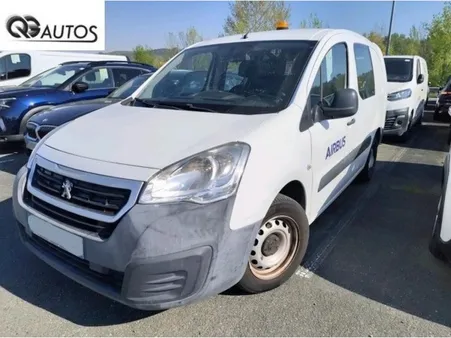 PEUGEOT PARTNER Long 1.6 BlueHDi / 100 Ch / Cabine approfondie / 5 places / 1ère main / 13 423 km