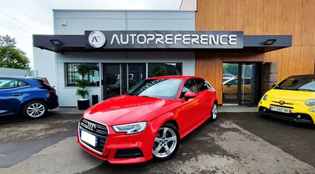 Audi A3 SPORTBACK 1.6 TDI 110CH S LINE*1ER MAIN*PHASE II*AUDI DRIVE SELECT*XENON*REGULATEUR