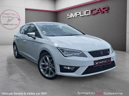 SEAT Leon FR III 1.4 TSI 16V DSG7 150 cv 5 portes - Suivi/Boitier éthanol/Radars Av Ar/SeatSound/Toit Ouvrant