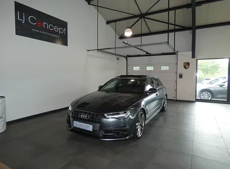 Audi S6 Avant IV (2) 4.0 TFSI V8 450 ch Quattro S Tronic 7 - 1°Main - Suivi Complet Audi - TVA - Toit ouvrant panoramique - Matrix - HUD - Bose - Jantes 20"