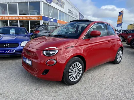 FIAT 500E CABRIOLET ELECTRIQUE 42 kWh RED -43%