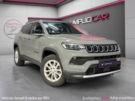 Jeep Compass 1.3 phev T4 190ch 4xe eawd limited garantie 12 MOIS