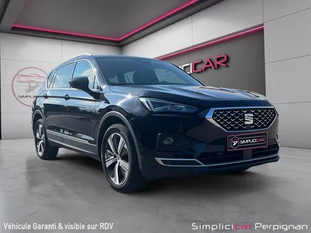 SEAT TARRACO 1.4 e-HYBRID 245 ch Xcellence DSG6 5 pl toit panoramique hayon électrique 1er main garantie 12 mois
