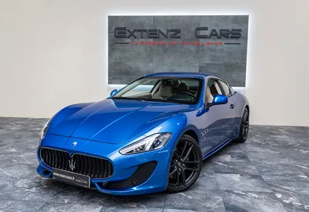Maserati Granturismo Sport 4.7 V8 460CV BVA ZF - Bleu Sofisticato - Etat Exceptionnel