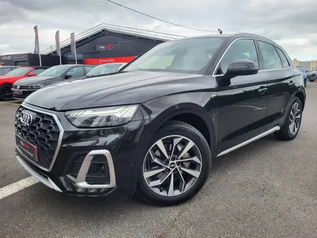 Audi q5 40 tdi 204 s-line quattro s-tronic / malus ok / airsuspension acc matrix cam360