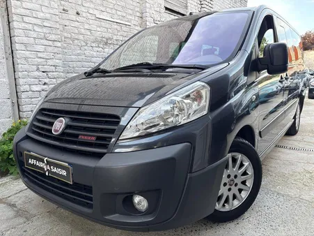 FIAT SCUDO 2.0 JTD 136cv LONG PACK LUXE / REGULATEUR / CLIM / 9 PLACES / MULTIJET / AIDE AU STATIONNEMENT / RIEN À PRÉVOIR