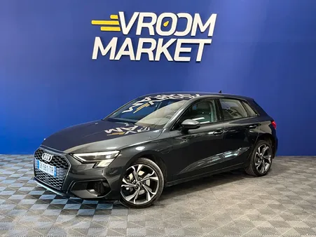 AUDI A3 Sportback 1.4 PHEV 204ch 204 DESIGN LUXE - 2022 - CarPlay - Cuir - Boîte auto