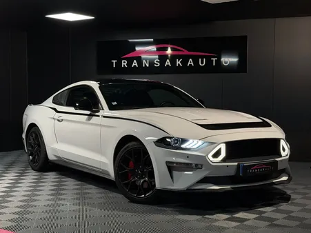 FORD MUSTANG FASTBACK 2.3 EcoBoost BVA10 / ÉTHANOL / SUIVI D'ENTRETIEN / CARPLAY