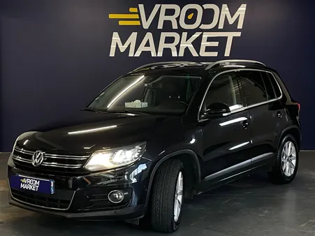 VOLKSWAGEN Tiguan 2.0 D 140ch Carat - 2014 - Full Options - Suivi Complet VW - Intérieur Cuir - Sièges Chauffants & Electriques - Toit Ouvrant