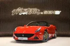 Ferrari California T 560Ch - Rosso Formula 1 2007 - Volant Carbone LEDS - Ecussons D'ailes - Entretien Complet