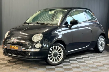 Fiat 500 1.2 70 ch edition la petite robe noir - bva - toit panoramique