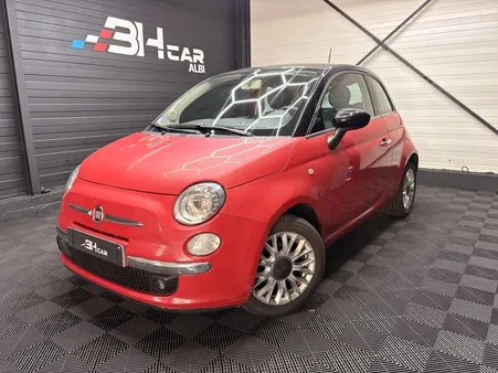 Fiat 500 1.2 70 LOUNGE TOIT PANORAMIQUE VITRES ELECTRIQUES CLIMATISATION