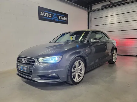 Audi A3 CABRIOLET S line 2.0 TDi 150cv - SUIVI COMPLET/SIEGES CHAUFFANT/REGULATEUR DE VITESSE