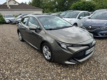 Toyota Corolla 122h Dynamic Business + support lombaire - Historique d'entretien - Garantie 12 mois - Radar AR + caméra - Sièges chauffants - 1ère main