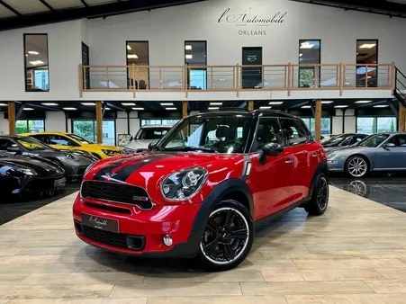 Mini countryman cooper s 184ch toit ouvrant chili red entretien à jours +
