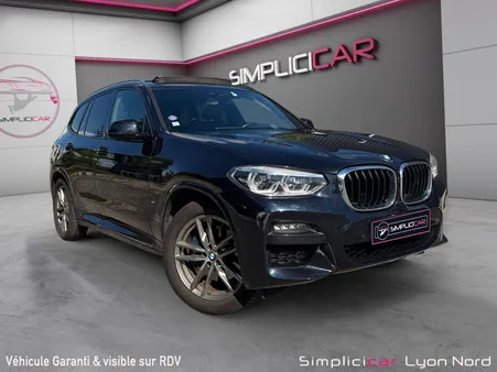 BMW X3 (G01) XDRIVE30E 292 10CV PACK M BVA8 292Ch Garantie 12 mois, Camera de recul, Toit ouvrant