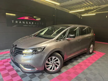 RENAULT ESPACE V dCi 160 Energy Twin Turbo Intens EDC/Sièges électrique/Affichage tête haute/Toit panoramique/7 pl