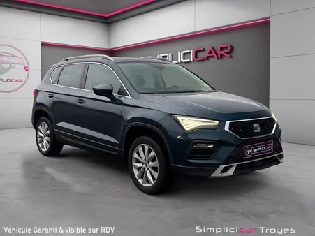 SEAT ATECA 2.0 TDI 150 Style ACC Toit ouvrant Carplay Hayon électrique Garantie 12 mois