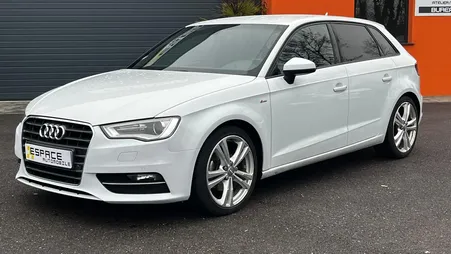 Audi A3 2.0 TDI 150 CH SPORTBACK S-LINE STRONIC 6 BVA / WEBASTO / XENON / GPS / SIDE ASSIST / LED / ADVANCEY KEY