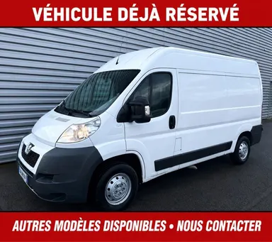 ✅ Peugeot Boxer 2.2 Hdi 120 cv ✅ Équipé attelage + Rangements ✅ L2H2 - Reprise possible de votre véhicule