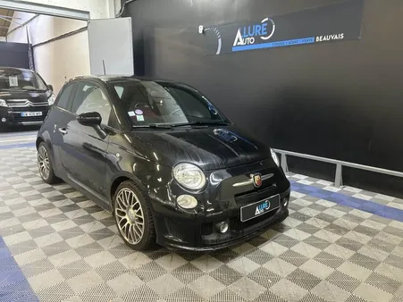 ABARTH 595 1.4i 140ch - boite auto - ( Full entretien - Toit ouvrant - cuir rouge)