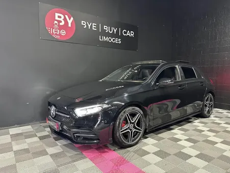Mercedes classe a a 180d amg line 7g dct 11/2020 66 000 km noir toit ouvrant