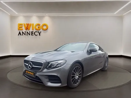 Mercedes-benz classe e coupe 400d 340cv amg line 4matic 9g-tronic bva / burmester / toit ouvrant / cuir marron / camera 360