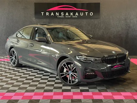 BMW SERIE 3 G20 330e xDrive 292 ch BVA8 M Sport GARANTIE 2027/INDIVIDUAL/LASER/TOIT OUVRANT/CARPLAY/CAMÉRA 360°/HU