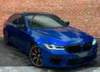 BMW M5 F90 LCI COMPETITION 4.4 625cv xDRIVE - COVERING SAN MARINO BLUE - BOWERS & WILKINS - TOIT OUVRANT - CAMERA 360 - ÉCRANS ARRIÈRE - AFFICHAGE TETE HAUTE - CUIR ETENDU - IMMAT FR
