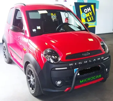 Voiture Sans Permis Microcar M.GO X HIGHLAND