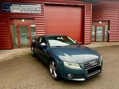 Audi a5 2.7 v6 190 cv pack luxe cuir gps bva 159000 km carnet audi