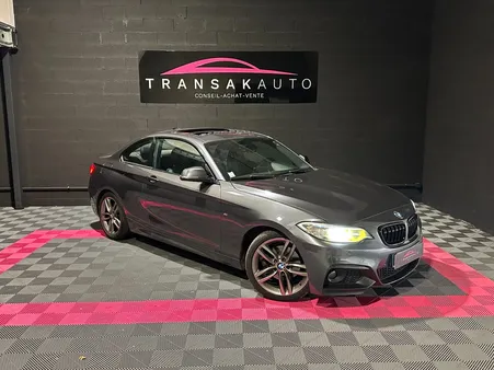 BMW SERIE 2 COUPE F22 220d 190 CV M Sport + CARPLAY + TOIT OUVRANT + SIEGES CHAUFFANTS