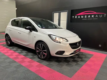 OPEL CORSA 1.4 Turbo 100 CV Black Edition + CARPLAY + CAMÉRA DE RECUL + REGULATEUR