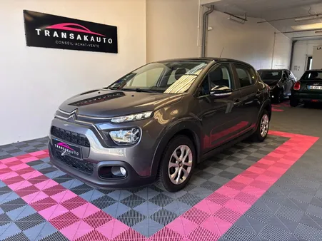 CITROEN C3 BlueHDi 100ch BVM6 Feel / Apple Carplay / Android Auto / 1ère main / TVA récupérable - Garantie
