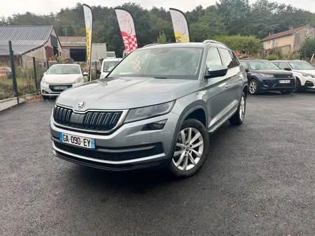 Skoda kodiaq 2.0 tdi 150 ch style dsg7 7places - gps - apple carplay / android auto - camera – sieges elec. Et volant chauffants - acces et demarrage sans cle…