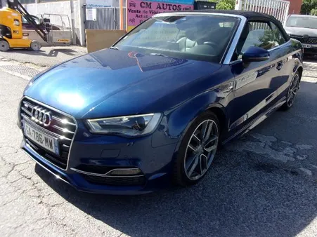 Audi A3 Cabriolet 2.0 TDI 150 S-LINE S tronic 6 / 217MKM 6/14 PK EXT S-LINE/JA18/DRIVE SELECT/SIEGES SPORT CHAUFFANT/XENONS/RADAR AV+AR/CUIR
