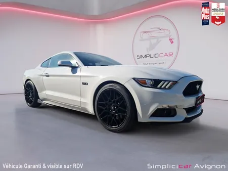 FORD MUSTANG 450ch GT. Fastback 4 Pneus NEUFS - Boite AUTO 10 rapports *50 YEARS EDITION* État NEUF / V8 5.0 /