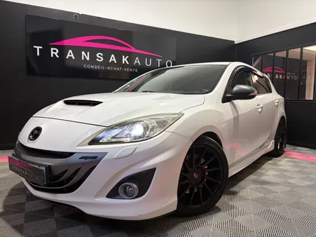 MAZDA MAZDA3 2.3L 260 CV MZR DISI Turbo MPS * BOSE / SIEGES CHAUFFANTS / LIGNE INOX / SUIVI COMPLET
