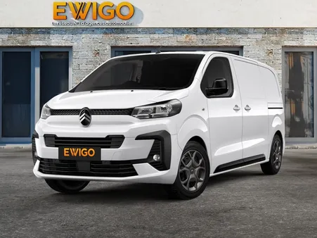 Citroen jumpy vu fourgon m diesel 180 ch eat8 surequipe prix affiché ht tva recup - 3 places - camera de recul