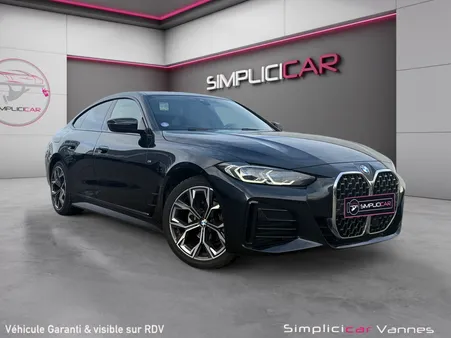 BMW SERIE 4 GRAN COUPE 420I 184Ch, GPS, Caméra recul, Carplay, régulateur, Garantie 12 mois