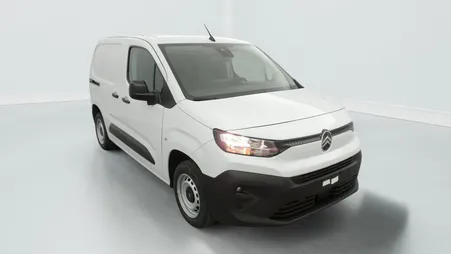 En stock Prix ttc soit 17498 ht citroën berlingo van bvm6 m 100 ch 3 places Pack Premium Connect Pack 3 caméras + Rétroviseur numérique HD+ GPS+ RADAR AV et AR + Cabine Extenso+ Roue de secours -34%