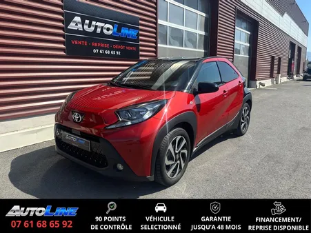 TOYOTA AYGO X MY23 1.0 VVT-i 72cv -Boite auto-Design-radars AV AR/Caméra de recul/Garant 12 mois